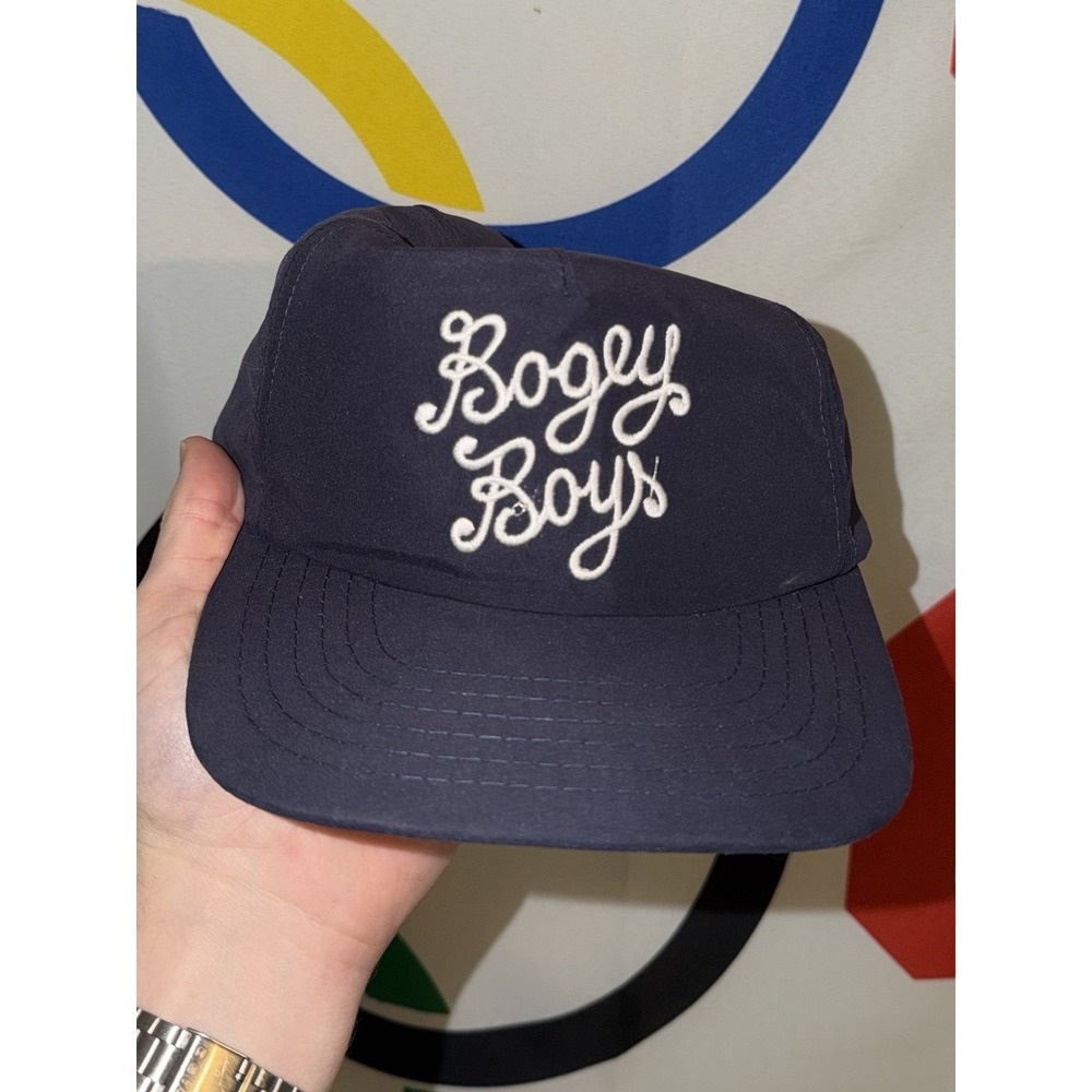 Bogey Boys Golf Hat Cap Navy Blue Snapback Macklemore
